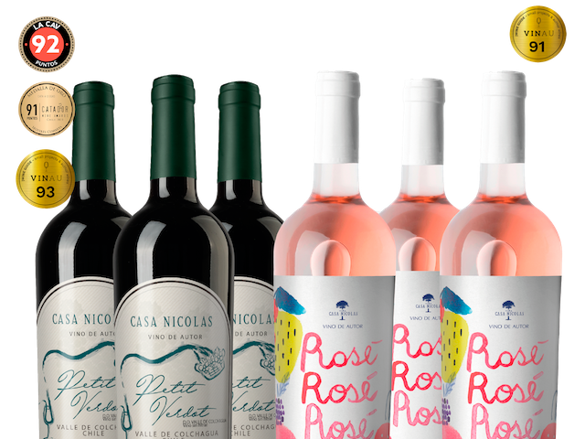 Mix Petit Verdot · Rosé